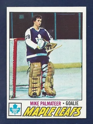 Razor Sharp Pack Fresh 1977 Topps Hockey #211 Mike Palmateer Rookie  .99 Sh P989 • $4.99