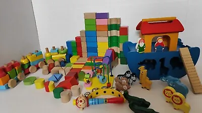 £15.99 • Buy Baby/Toddler Wooden Toy Bundle 