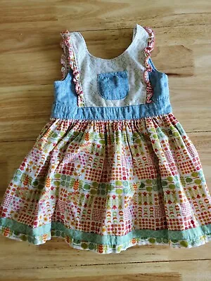 Matilda Jane Corduroy Pinefore Dress Size 18-24 Months • $15