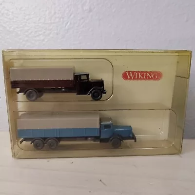 Wiking Germany N Scale Transport Truck Pack Of 2 New • $11.90