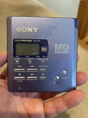 SONY Mini-Disc MZ-R55 Digital Recorder/Player ** AS IS UNTESTED***** • $44.99