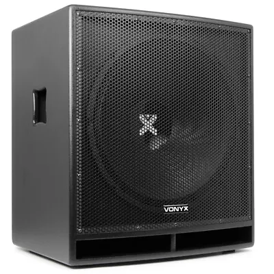 Vonyx 170.826 18  Active Powered DJ Subwoofer 1200 Watt • £459