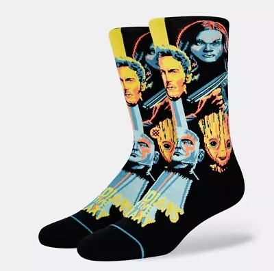 Stance Socks Marvel Comics Guardians Of The Galaxy Awesome Mix Men's Large 9-13 • $15.69