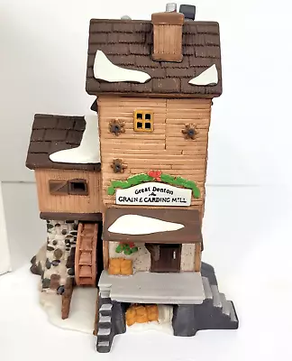 Dept 56 GREAT DENTON GRAIN & CARDING MILL # 58122 Retired DICKENS VILLAGE BOXED • $29.99