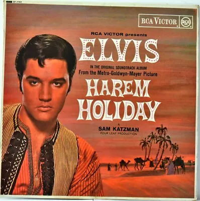 RCA VICTOR RECORDS SF-7767 STEREO ORIGINAL UK 1967 ELVIS PRESLEY  Harem Holiday  • $60