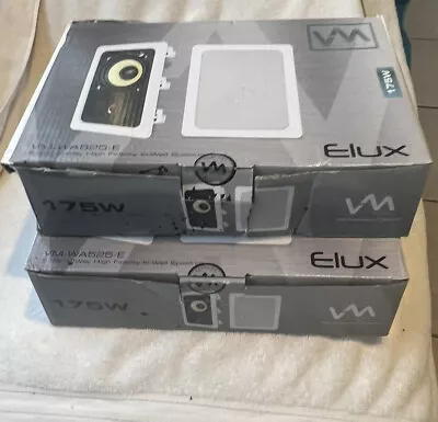 VM AUDIO Elux 5.25” In-Wall Speaker VM WA525 E 2 Single Speakers No • $55.36