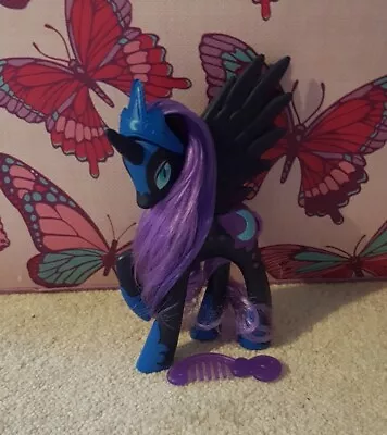 My Little Pony Genuine Hasbro G4 Rare HTF Nightmare Moon (Princess Luna). *Mint* • £60