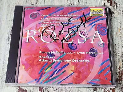 NM Miklós Rózsa - Concerto For Violin Orchestra (2000) Signed Robert McDuffie CD • $19.95