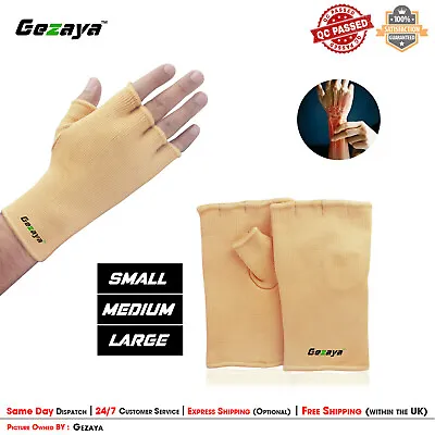 Gel Gloves Punch Bag Hand Quick Wraps Boxing Padded Inner UFC Gear MMA Protector • £5.95