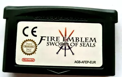 Fire Emblem Sword Of Seals ( Gameboy Advance GBA) • $29.95