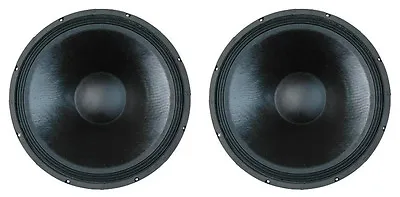 NEW (2) 18  SubWoofer Speakers.PA.8 Ohm.bass Cabinet PAIR Woofer Replacement.DJ • $189