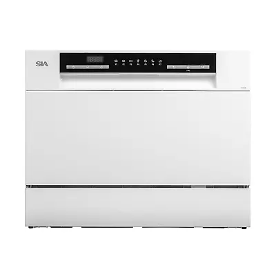 Table Top Dishwasher In White 6 Places 6 Programmes LED Display - SIA TTD6W • £184.99