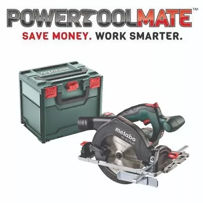 Metabo 601857840 KS 18 LTX 57 18v Circular Saw Cordless Naked In Metabox • £159.99