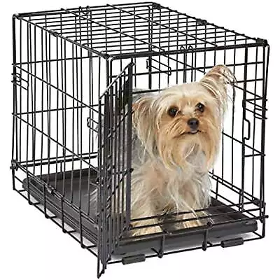 Double Door Metal Dog Crate 18  • $22.79