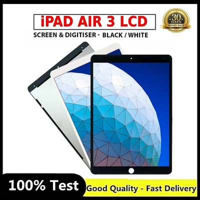 £94.49 • Buy For IPad Air 3 (2019) LCD Touch Display Replacement Full Assembly Digitizer UK
