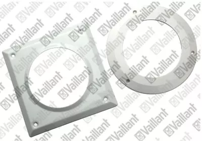 Vaillant Wall Seals Rosette DN 125 (Set) White 147039 New Genuine • £22.99