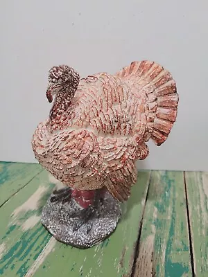 6.5 Inch Thanksgiving Turkey Resin Figure Decoration Table Top Décor  • $15.99