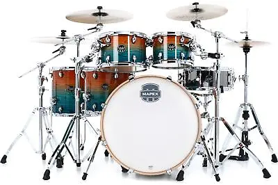 Mapex Armory 6-piece Studioease Fast Tom Shell Pack - Ocean Sunset - Sweetwater • $999