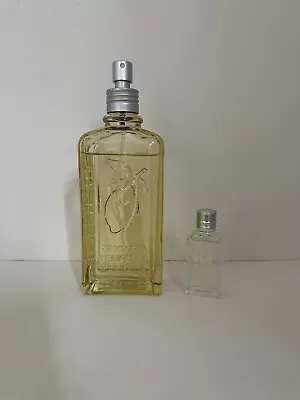 L'Occitane En PROVENCE Citrus Verbena Summer Fragrance 5.1 Oz 150ml & Mini • $78