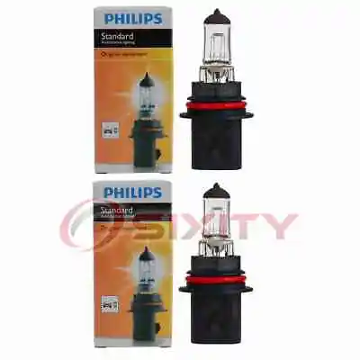 2 Pc Philips High Low Beam Headlight Bulbs For Volvo 240 244 245 740 760 780 Rk • $13.21