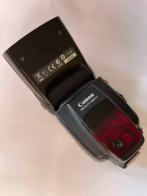 £15 • Buy Canon Speedlite 580EX II Shoe Mount Flash - Works Perfectly - Jammed Diffuser 