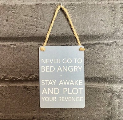 £2 • Buy Mini Metal Sign - Plot Revenge