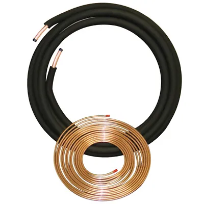 3/8  X 7/8  X 3/8  X 30' Insulated Refrigeration Copper Line Set • $329.99