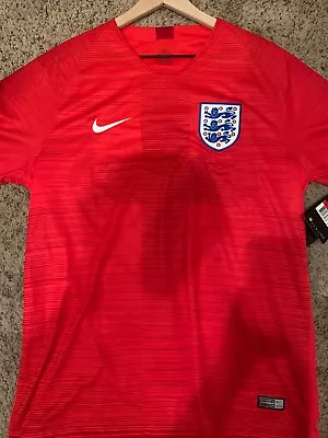 Nike 2018-19 England Red Away Shirt - (L) - Tags Still On - Never Used • $72