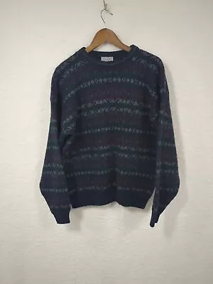 Vintage Great Northwest Sweater 100% Acrylic Made In USA L Oversized • $29.99