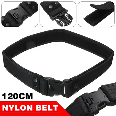 £8.49 • Buy Duty Army Security Guard Paramedic Utility Combat Gear Waist Belt Quick Release