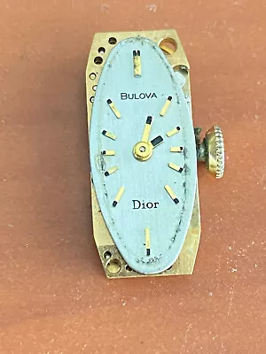 Vintage Ladies Bulova Wrist Watch Movement Cal. 3ak Keeping Time 17 Jewel • $55