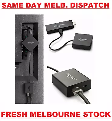 $38.99 • Buy Genuine Amazon Ethernet Adapter For Fire TV Stick & TV Stick 4K BNIB AU Stock