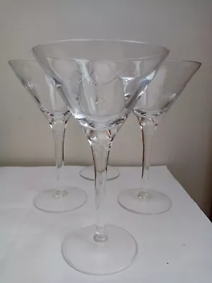 £15 • Buy Martini Cocktail Conical Shape Glasses X 4