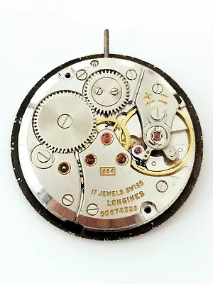 Vintage Longines 284 Manual Wind Movement With Dial Working (R-1677) • £9.98