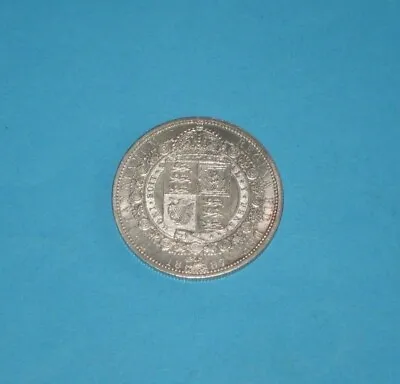 £45 • Buy 1887  Half Crown  Queen  Victoria  Silver Coin Bu