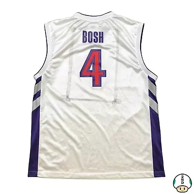 Vintage Y2K Reebok Chris Bosh Toronto Raptors NBA Jersey - Mens XL White • $29.74