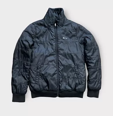 Oakley Puffer Jacket Men’s Size Small Lightweight Thinsulate Black • $18.88