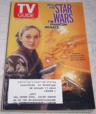 TV Guide Magazine May 15-21 1999 Star Wars Phantom Menace • $1.99