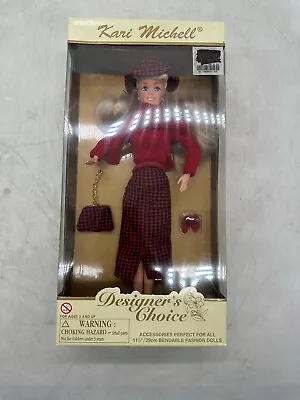 Kari Michell Designer's Choice Fashion Doll Vintage M&C Toy 1999 NIB NEW #4 • $25