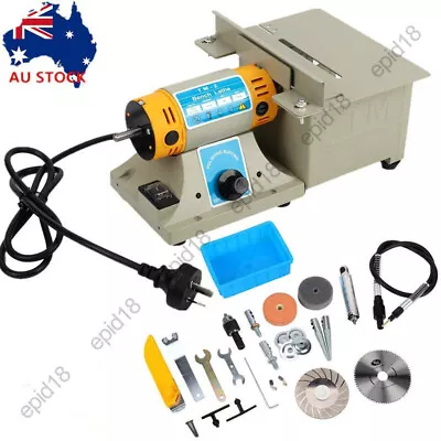 350W TM-2 Gem Lathe Polisher Jewelry Rock Polishing Buffer Machine Bench 220V OZ • $146.80