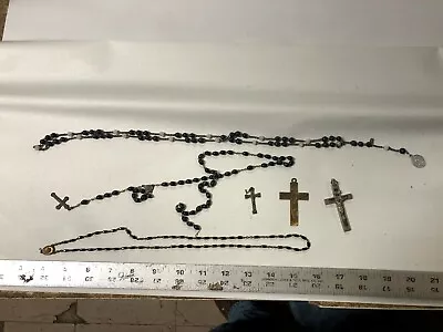 £38.84 • Buy Lot Of Various  Bead Rosary Crucifix Cross Parts  InvsT DrSk
