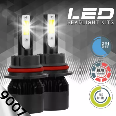 9007 HB5 LED Headlight Conversion Kit 1100W 165000LM HI-LO Dual Beam Bulbs 6000K • $16.99