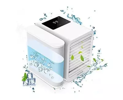 HOMFUL Personal Air Conditioner Cooler Fan 3 In 1 USB Portable Mini Space Cooler • $19.99