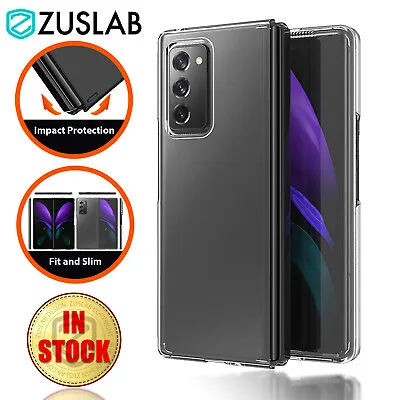 $14.95 • Buy For Samsung Galaxy Z Fold2 5G Case Premium Clear Heavy Duty Shockproof Cover