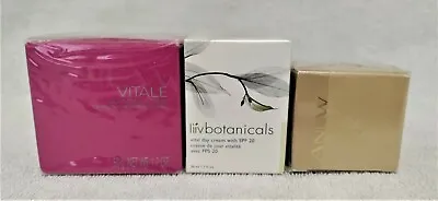 Avon Anew / Liiv Botanicals Creams ~ Lot Of 3 ~ Brand New Sealed ~ Vitale Eye • $29.99