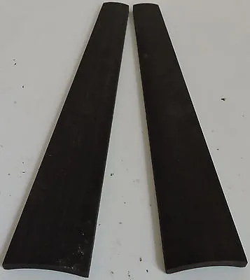 2 Ceylon Ebony Wood 4/4 Violin Fingerboards Violin Viola String Instruments Part • $34.95