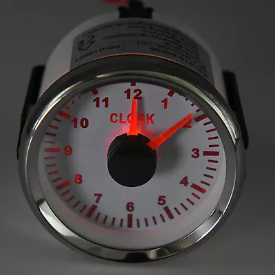 2'' 52mm Waterproof Digital Clock Gauge For Car Truck Motorbike Boat Yacht 9-32V • $35.39