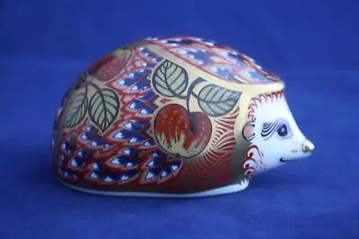 £59.95 • Buy Royal Crown Derby Orchard Hedgehog Collectors Guild Paperweight - Original Box