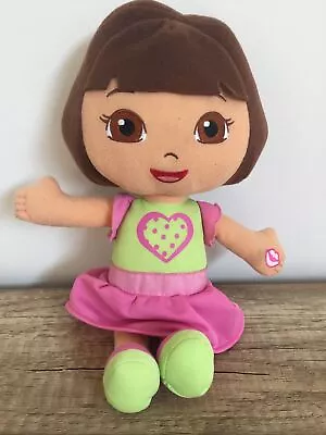 Dora The Explorer Many Kisses Dora Talking Plush Doll • $25