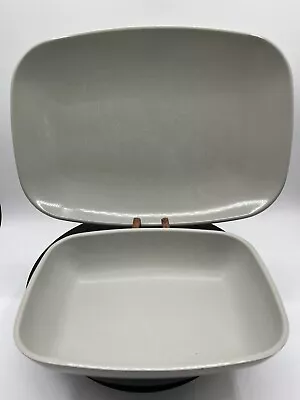 VTG Set Of 2 Serving Platter & Bowl Melamine Modern Retro Brookpark B-7 B-8 • $22.99